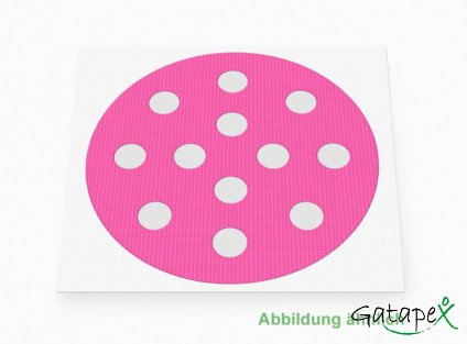 runde Akupunkturpflaster in pink